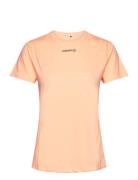 Adv Essence Ss Tee W Sport T-shirts & Tops Short-sleeved Coral Craft