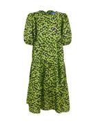 Lilicras Dress Knælang Kjole Green Cras