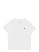 26/1 Jersey-Ss Cn-Tp-Tsh Tops T-Kortærmet Skjorte White Ralph Lauren Baby