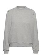 Mika Langærmet Sweatshirt Tops Sweatshirts & Hoodies Sweatshirts Grey Minus