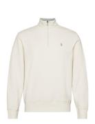 Double Knit Jersey-Lsl-Knt Tops Sweatshirts & Hoodies Sweatshirts White Polo Ralph Lauren