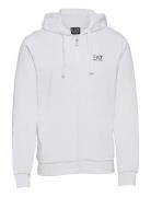 Jerseywear Tops Sweatshirts & Hoodies Hoodies White EA7