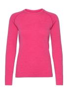 Core Dry Active Comfort Ls W Sport T-shirts & Tops Long-sleeved Pink Craft