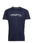 Core Essence Logo Tee M Sport T-Kortærmet Skjorte Navy Craft