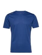 Men Core Functional T-Shirt S/S Sport T-Kortærmet Skjorte Blue Newline