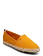 Basic Tommy Flat Espadrille Espadrillos Flade Sandal Orange Tommy Hilfiger