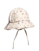 Sun Hat W. String Solhat Multi/patterned En Fant