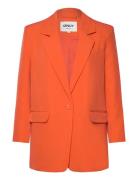 Onllana-Berry L/S Ovs Blazer Tlr Noos Blazers Single Breasted Blazers Orange ONLY