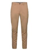 Slhslim-Dave 175 Struc Trs Flex B Bottoms Trousers Chinos Beige Selected Homme