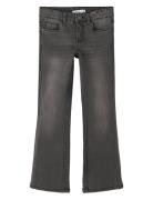 Nkfpolly Skinny Boot Jeans 1142-Au Noos Bottoms Jeans Regular Jeans Grey Name It