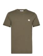 Piece T-Shirt Tops T-Kortærmet Skjorte Khaki Green Les Deux