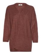 Jdycharly L/S Cardigan Knt Lo Tops Knitwear Cardigans Brown Jacqueline De Yong