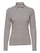 Luelle T-Shirt Rollneck Tops T-shirts & Tops Long-sleeved Multi/patterned Noella