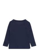 Rib Jersey Classic Longsleeve Shirt Tops T-shirts Long-sleeved T-Skjorte Navy Copenhagen Colors