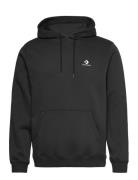 Standard Fit Left Chest Star Chev Emb Hoodie Bb Sport Sweatshirts & Hoodies Hoodies Black Converse