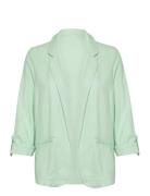 Vmjesmilo 3/4 Loose Blazer Wvn Ga Noos Blazers Single Breasted Blazers Green Vero Moda