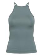 Borg Strap Tank Sport T-shirts & Tops Sleeveless Green Björn Borg