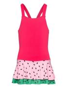 Swimsuit Sg Melon With Flounce Badedragt Badetøj Pink Lindex