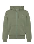 Double-Knit Full-Zip Hoodie Tops Sweatshirts & Hoodies Hoodies Green Polo Ralph Lauren