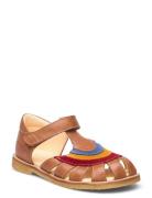 Sandals - Flat - Closed Toe Shoes Summer Shoes Sandals Multi/patterned ANGULUS