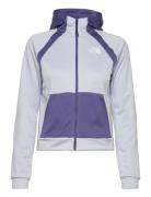 W Ma Full Zip Fleece - Eu Sport Sweatshirts & Hoodies Fleeces & Midlayers Purple The North Face