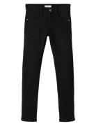 Nkmsilas Xslim Jeans 2002-Tx Noos Bottoms Jeans Skinny Jeans Black Name It