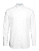 Slhslimdetail Shirt Ls Classic Noos Tops Shirts Casual White Selected Homme