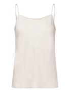 Recycled Cdc Cami Top Tops T-shirts & Tops Sleeveless White Calvin Klein