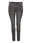 Jeans, Long, Amy Bottoms Jeans Skinny Grey Zizzi