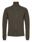 Tay Technostretch Jacket Men Sport Sweatshirts & Hoodies Fleeces & Midlayers Brown Chevalier