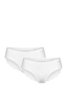 Sloggi Zero Microfibre 2.0 Hipster 2-Pack Hipsters Undertøj White Sloggi