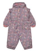 Otine - Snowsuit Outerwear Coveralls Snow-ski Coveralls & Sets Pink Hust & Claire