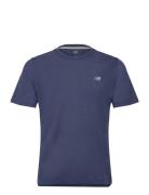 Athletics T-Shirt Sport T-Kortærmet Skjorte Navy New Balance