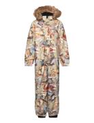 Polaris Fur Outerwear Coveralls Snow-ski Coveralls & Sets Multi/patterned Molo