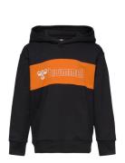 Hmlatlas Hoodie Sport Sweatshirts & Hoodies Hoodies Black Hummel