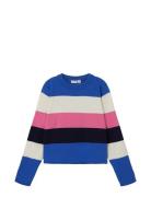 Nkfvajsa Ls Short Knit N1 Tops Knitwear Pullovers Multi/patterned Name It