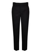 Core Slim Straight Pant Bottoms Trousers Slim Fit Trousers Black Tommy Hilfiger