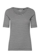 T-Shirt 1/2 Sleeve Tops T-shirts & Tops Short-sleeved Navy Gerry Weber Edition