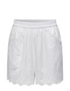 Onllou Life Emb Loose Shorts Ptm Bottoms Shorts Casual Shorts White ONLY