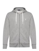 Loopback Terry-Lsl-Sws Tops Sweatshirts & Hoodies Hoodies Grey Polo Ralph Lauren