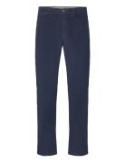 Slh196-Straight Miles Cord Pant W Noos Bottoms Trousers Chinos Navy Selected Homme