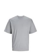 Jjeurban Edge Tee Ss O-Neck Noos Tops T-Kortærmet Skjorte Grey Jack & J S