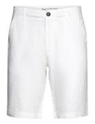 Bs Abel Regular Fit Shorts Bottoms Shorts Casual White Bruun & Stengade