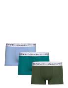 Trunk 3-Pack Boxershorts Green GANT