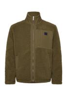 Fleece Jacket Tops Sweatshirts & Hoodies Fleeces & Midlayers Green GANT