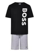 Pyjamas Sets Sets With Short-sleeved T-shirt Black BOSS