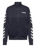 Hmllegacy Poly Woman Zip Jacket Sport Sweatshirts & Hoodies Sweatshirts Navy Hummel