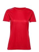 Women Core Functional T-Shirt S/S Sport T-shirts & Tops Short-sleeved Red Newline