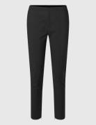 Slfmuse Mw Cropped Pant Bottoms Trousers Slim Fit Trousers Black Selected Femme