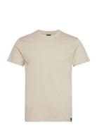 Onsmax Life Ss Stitch Tee Noos Tops T-Kortærmet Skjorte Cream ONLY & SONS